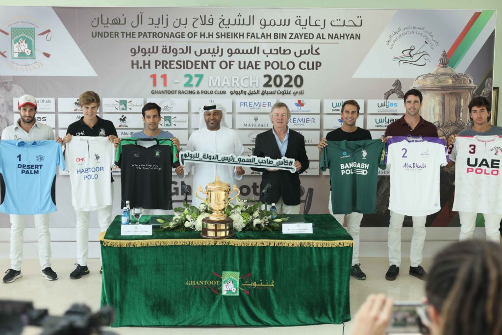 HH President of UAE Polo Cup Press Conference 2020